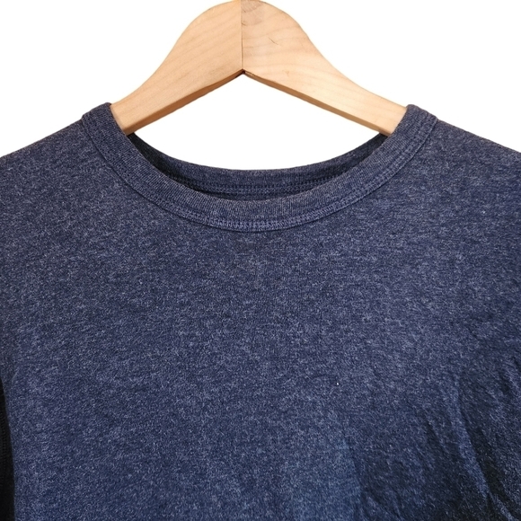 Champion blue long-sleeve base layer  pull-on sweater - Picture 3 of 7